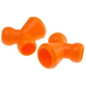 RS PRO Acetal Copolymer Push-in Flexible Coolant Hose Y-Fitting 623-5044
