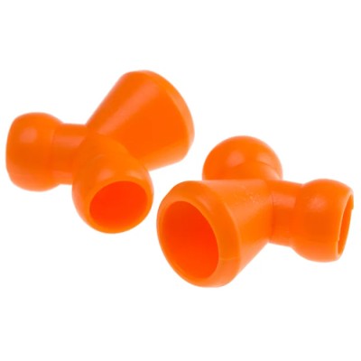 RS PRO Acetal Copolymer Push-in Flexible Coolant Hose Y-Fitting 623-5044