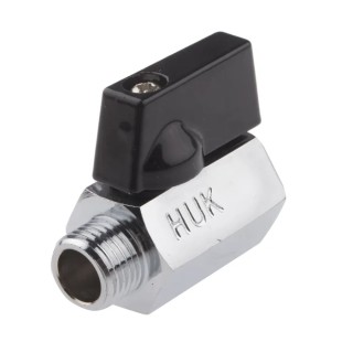 RS PRO Brass Threaded BSP Ball Valve 1/4 in, 220 psi, 0°C to 90°C 623-5224