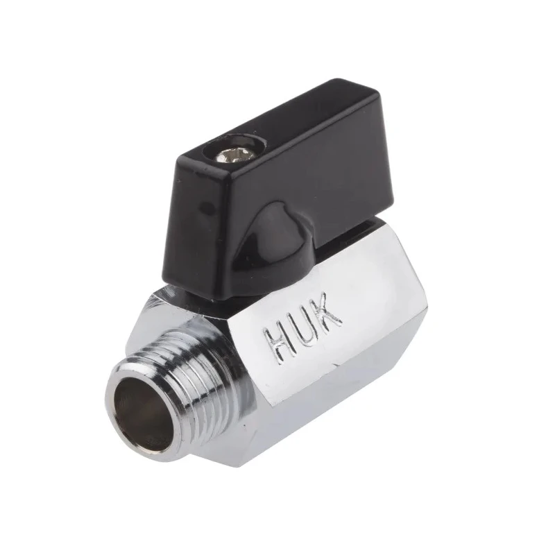 RS PRO Brass Threaded BSP Ball Valve 1/4 in, 220 psi, 0°C to 90°C 623-5224