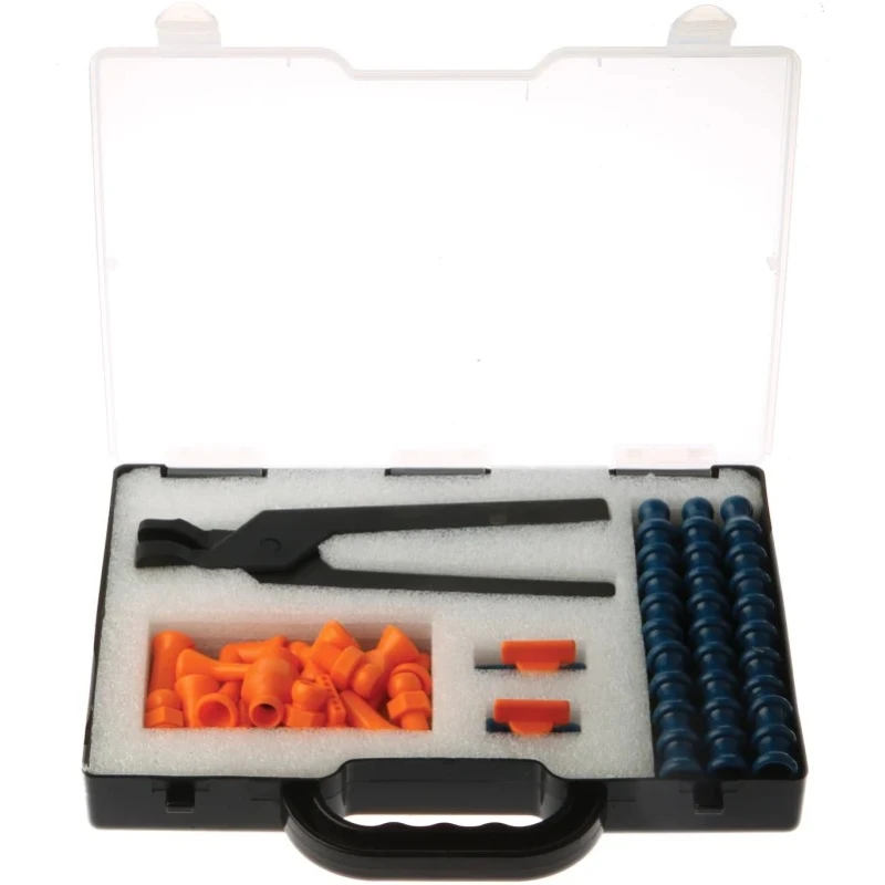 NEUTRAL Acetal Copolymer Push-in Flexible Coolant Hose Kit 6.35 mm Connection 623-5319