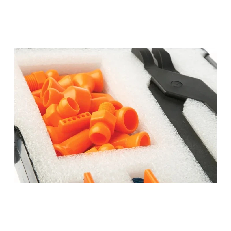 NEUTRAL Acetal Copolymer Push-in Flexible Coolant Hose Kit 6.35 mm Connection 623-5319