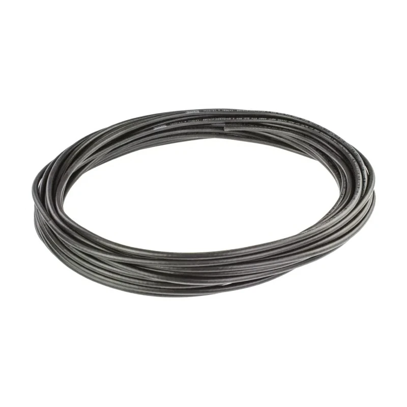 HARTING Cat5 Ethernet Cable 4 Core Black Shielded Screened PVC 20 m 2000V 0.33mm² Copper 7x22AWG 6.5mm Diameter Cat5 