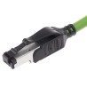 HARTING Cat5 Ethernet Cable 1.5 m Green RJ45 Male to RJ45 Male U/FTP PVC 09457711123