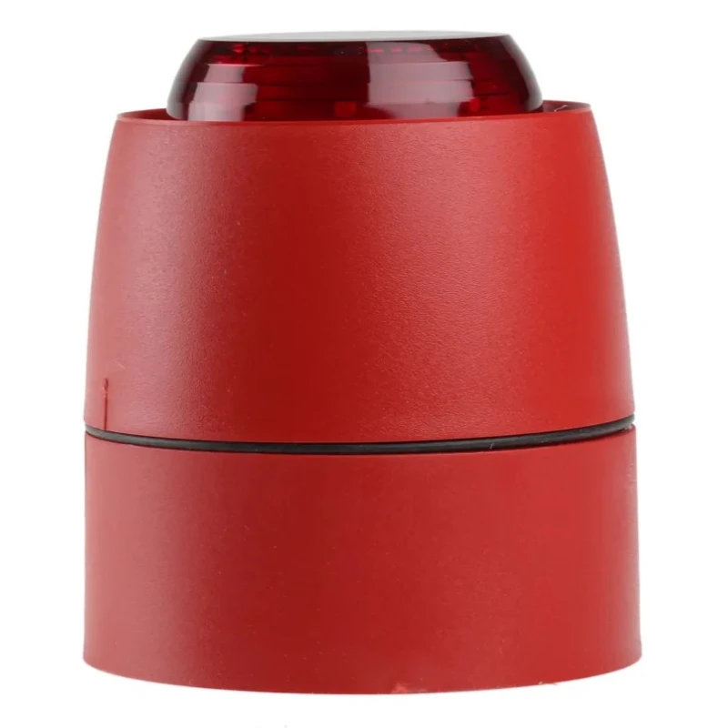 Cranford Controls COMBI 32 Series Red Sounder-Beacon Combination, IP43, IP65, 35V dc, 93 dB @ 1m Electronic 