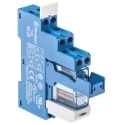 Finder 48 Series Interface Relay DIN Rail Mount 12V DC Coil DPDT 8A 41mA Coil Current 48.52.7.012.0050SPA
