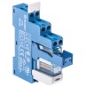 Finder 48 Series Interface Relay DIN Rail Mount 12V DC Coil DPDT 8A 41mA Coil Current 48.52.7.012.0050SPA