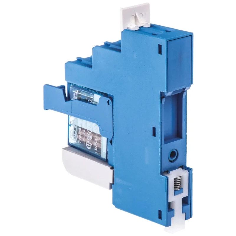 Finder 48 Series Interface Relay DIN Rail Mount 12V DC Coil DPDT 8A 41mA Coil Current 48.52.7.012.0050SPA