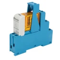 Finder 48 Series Electromechanical Interface Relay, DIN Rail Mount, 230V AC Coil, DPDT Contact, 7mA Coil 48.52.8.230.0060SPA