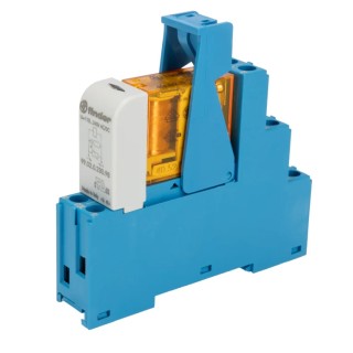 Finder 48 Series Electromechanical Interface Relay, DIN Rail Mount, 230V AC Coil, DPDT Contact, 7mA Coil 48.52.8.230.0060SPA