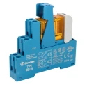 Finder 48 Series Electromechanical Interface Relay, DIN Rail Mount, 230V AC Coil, DPDT Contact, 7mA Coil 48.52.8.230.0060SPA