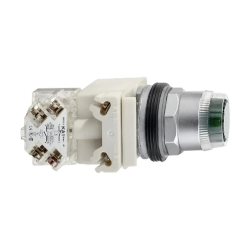 Schneider Electric Harmony 9001K Series Illuminated Push Button Switch, Spring Return, Panel Mount, 30 mm 9001K1L38LRRH13