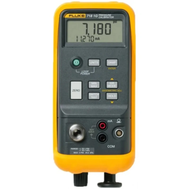 Fluke Portable Pressure Calibrator ±0.025% Accuracy -68.9 mbar to 68.9 mbar FLUKE-718 1G/APAC