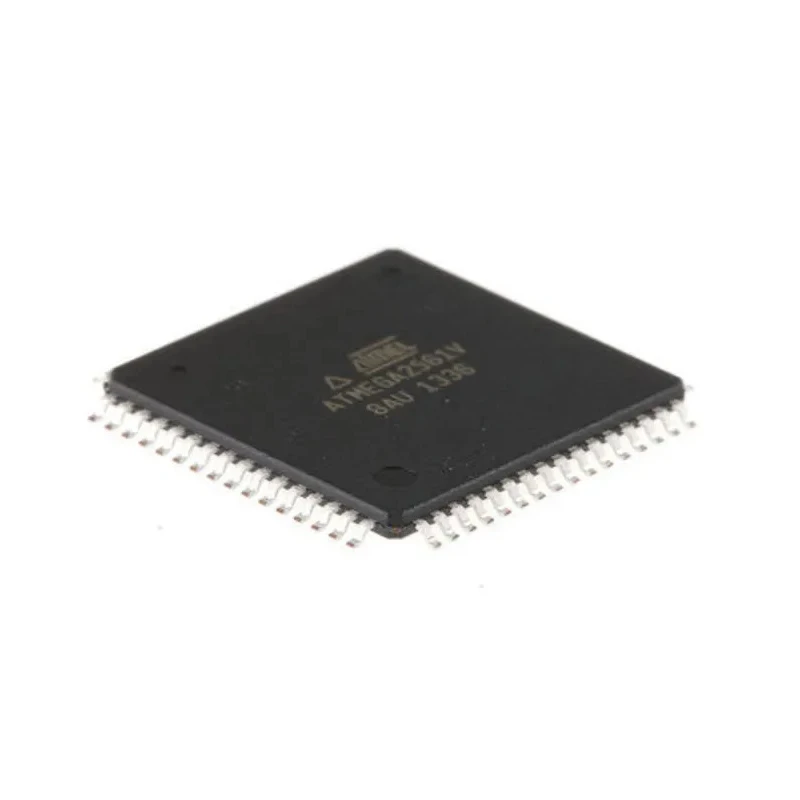 Microchip 8 bit AVR ATmega Microcontroller 8 MHz 256kB FLASH 64-Pin TQFP ATMEGA2561V-8AU
