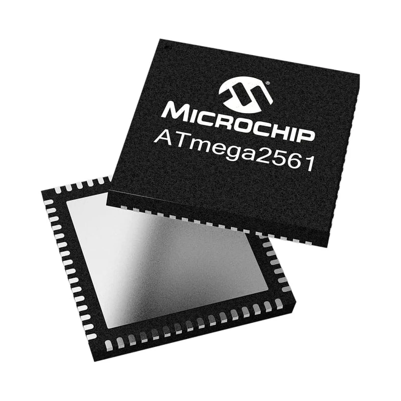 Microchip 8 bit AVR ATmega Microcontroller 8 MHz, 256kB FLASH, 64-Pin VQFN ATMEGA2561V-8MU