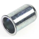 POP Galvanised Stainless Steel Threaded Insert M6, 10.5 mm Flange Diameter, 9.6 mm Fixing Hole Diameter, 14.8 mm 623-5511