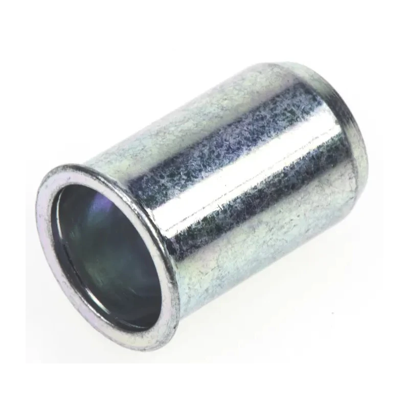 POP Galvanised Stainless Steel Threaded Insert M6, 10.5 mm Flange Diameter, 9.6 mm Fixing Hole Diameter, 14.8 mm 623-5511