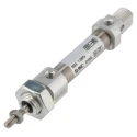 SMC 15 mm Pneumatic Piston Rod Cylinder Double Acting Clevis Mount Aluminium Alloy Body CD85