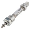 SMC 15 mm Pneumatic Piston Rod Cylinder Double Acting Clevis Mount Aluminium Alloy Body CD85