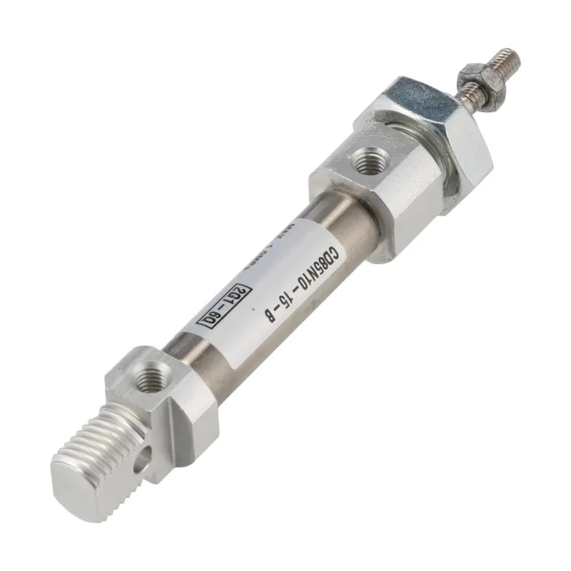 SMC 15 mm Pneumatic Piston Rod Cylinder Double Acting Clevis Mount Aluminium Alloy Body CD85