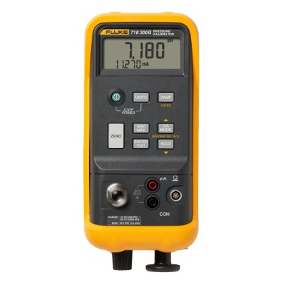 Fluke Pressure Calibrator 718 -850 mbar to 20 bar, ±0.025% Accuracy, LCD Display, Battery Powered FLUKE-718 300G/APAC