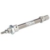 SMC 50 mm Pneumatic Piston Rod Cylinder Aluminium Alloy Body Double Acting Clevis Mount ISO 6432 CD85