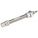 SMC 50 mm Pneumatic Piston Rod Cylinder Aluminium Alloy Body Double Acting Clevis Mount ISO 6432 CD85