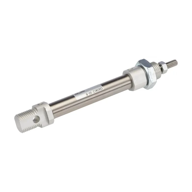 SMC 50 mm Pneumatic Piston Rod Cylinder Aluminium Alloy Body Double Acting Clevis Mount ISO 6432 CD85
