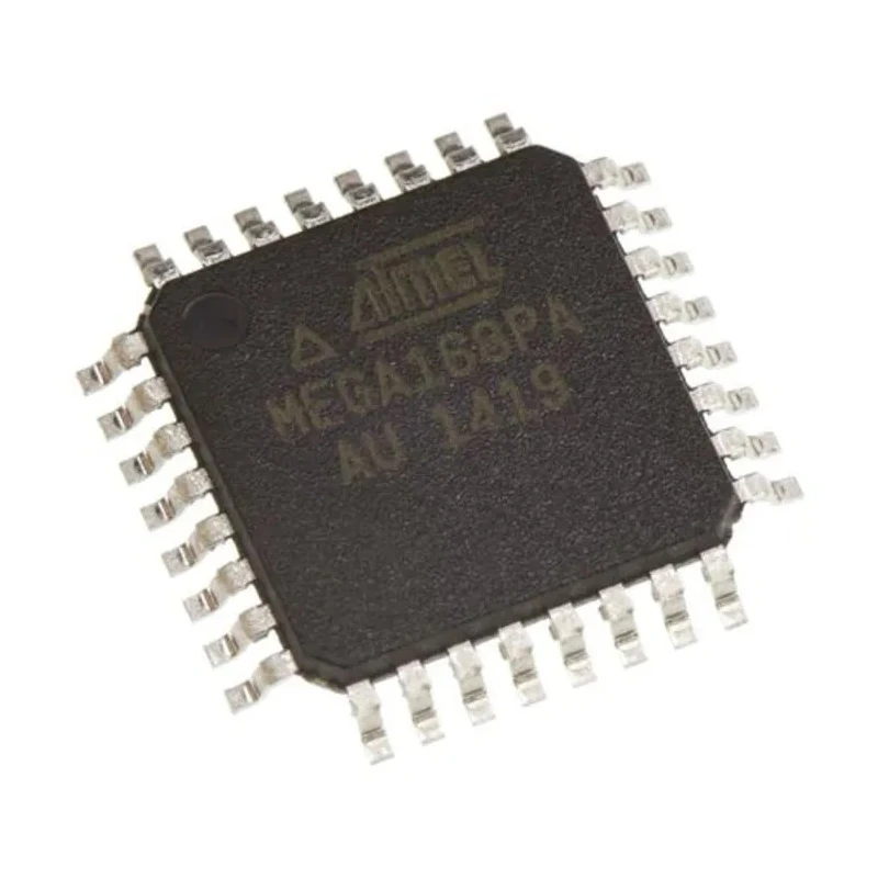 Microchip 8-bit AVR Atmega Microcontroller 20 MHz 16kB FLASH 32-Pin TQFP ATMEGA168PA-AU