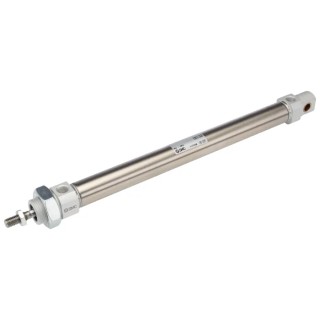 SMC Pneumatic Piston Rod Cylinder Double Acting Clevis Mount Aluminium Alloy Body 200mm Stroke CD85