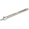 SMC Pneumatic Piston Rod Cylinder Double Acting Clevis Mount Aluminium Alloy Body 200mm Stroke CD85
