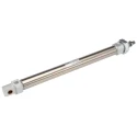 SMC Pneumatic Piston Rod Cylinder Double Acting Clevis Mount Aluminium Alloy Body 200mm Stroke CD85 