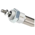 SMC Pneumatic Piston Rod Cylinder Double Acting Clevis Mount Aluminium Alloy Body 200mm Stroke CD85 