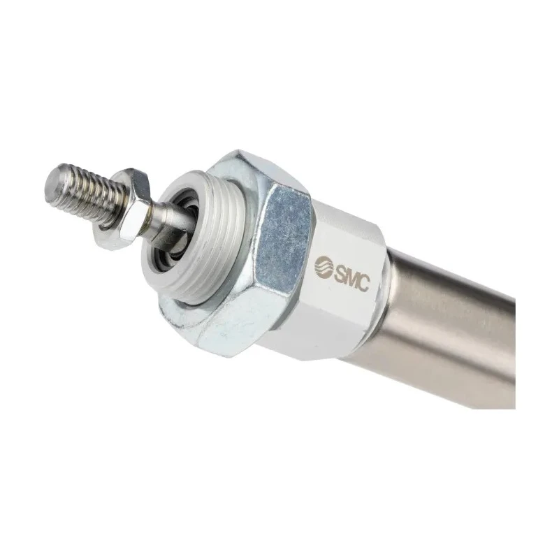 SMC Pneumatic Piston Rod Cylinder Double Acting Clevis Mount Aluminium Alloy Body 200mm Stroke CD85 