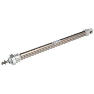 SMC 250 mm Pneumatic Piston Rod Cylinder Double Acting Aluminium Alloy Body Clevis Mount CD85