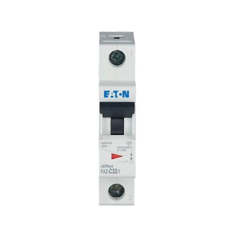 Eaton xEffect Miniature Circuit Breaker 1-Pole, 32A, Type C, 230V ac, 10 kA Breaking Capacity 278564 FAZ-C32/1