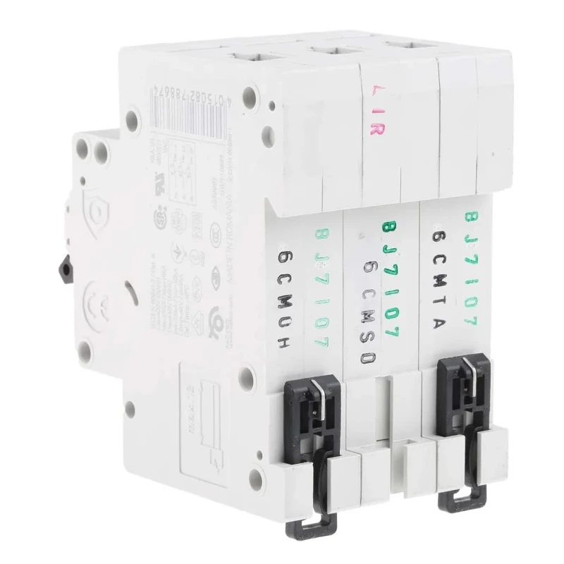 ABB xEffect Miniature Circuit Breaker, 3-Pole, 6A, Type C, 400V AC, 10 kA Breaking Capacity 278867 FAZ-C6/3