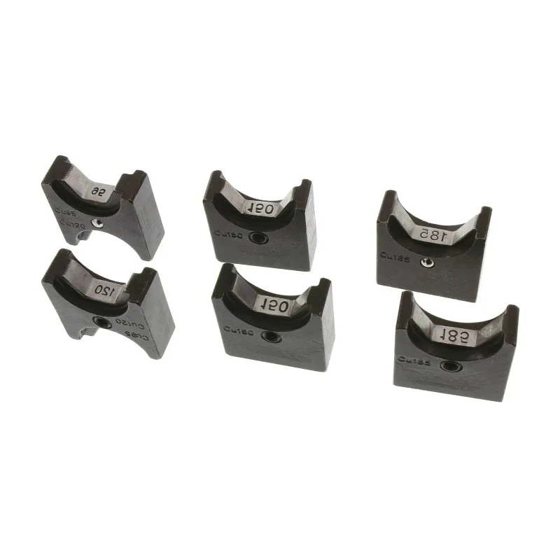RS PRO Uninsulated Black Coaxial Type Crimp Die Set for Tubular Cable Lug 624-1320