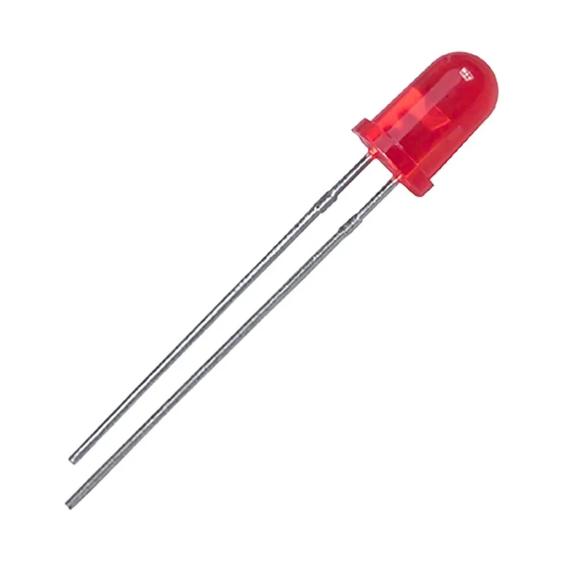Lite-On 5 mm Red Through Hole LED 2.6 V Forward Voltage 60 mA 100 mcd Luminosity LTL-307P