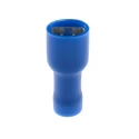 RS PRO Blue Insulated Female Spade Connector Crimp, 6.35 x 0.8 mm Tab Size, 16 AWG to 14 AWG 624-1178