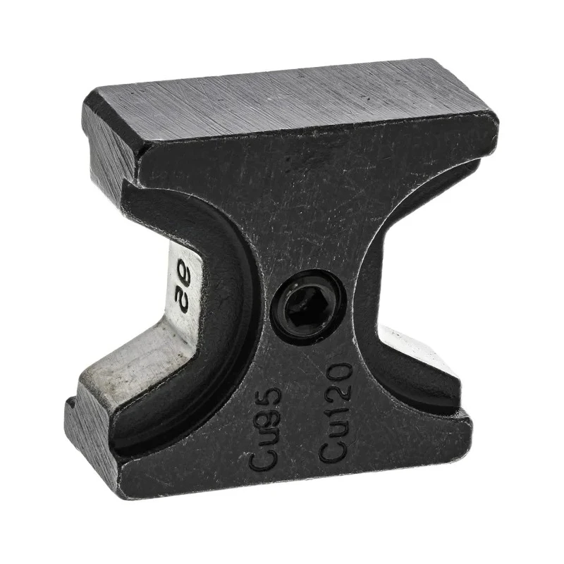 RS PRO Coaxial Type Crimp Die Set Black Model 624-1336 for Tubular Cable Lug 95-120 mm² Taiwan