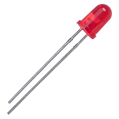 Lite-On 2.6 V Red LED 5 mm Through Hole 100mW Forward Power Diffused Lens LTL-307E