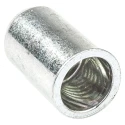 POP Galvanised Stainless Steel Threaded Insert M5 Size 7.8 mm Flange Diameter 7.2 mm Depth 12 mm 623-5527