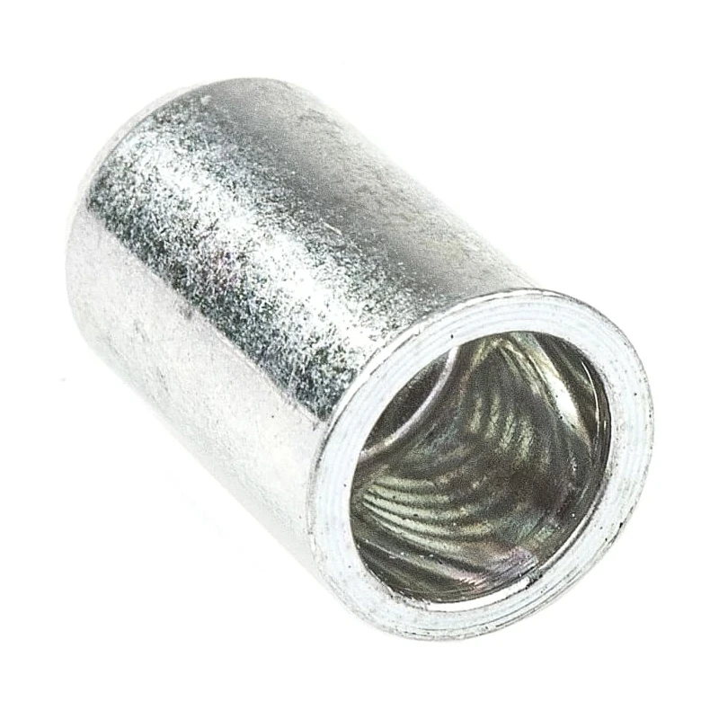 POP Galvanised Stainless Steel Threaded Insert M5 Size 7.8 mm Flange Diameter 7.2 mm Depth 12 mm 623-5527