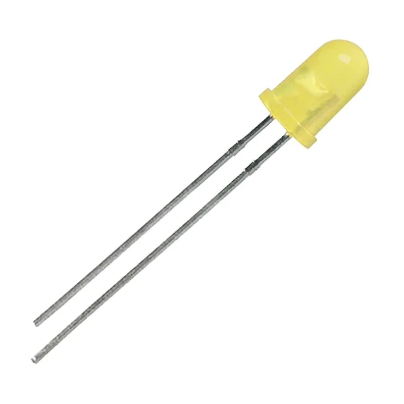 Lite-On Yellow LED Through Hole 5 mm 2.6 V 60 mA 100 mcd Diffused Lens LTL-307Y