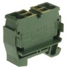 Entrelec DIN Rail Terminal Block 600V 15A 2.5mm² Spring Connection 1-Level 4-Positions Clamp 1SNA290219R1200