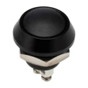 Bulgin Push Button Switch Momentary Panel Mount SPST 12 mm Cutout IP67 Silver Alloy Contacts MMP0120