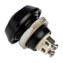 Bulgin Push Button Switch Momentary Panel Mount SPST 12 mm Cutout IP67 Silver Alloy Contacts MMP0120