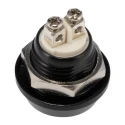 Bulgin Momentary Push Button Switch, Panel Mount, 12 mm Cutout, SPST Contact, LED Amber Blue Green Orange Red, IP67 MMP0120