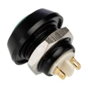 Bulgin Push Button Switch Momentary Panel Mount 12 mm Cutout SPST, Amber Blue Green Orange Red Yellow MMP0120
